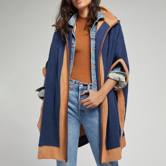 Anthropologie Jackets & Blazers - HTF Anthropologie Shiloh Cape